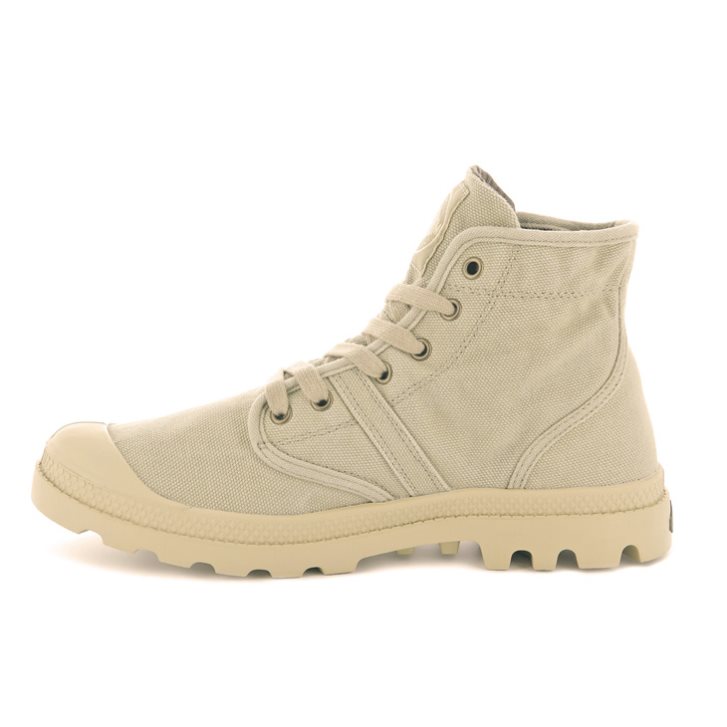 Palladium Pallabrousse Men's Boots Khaki | UK A153-UCY